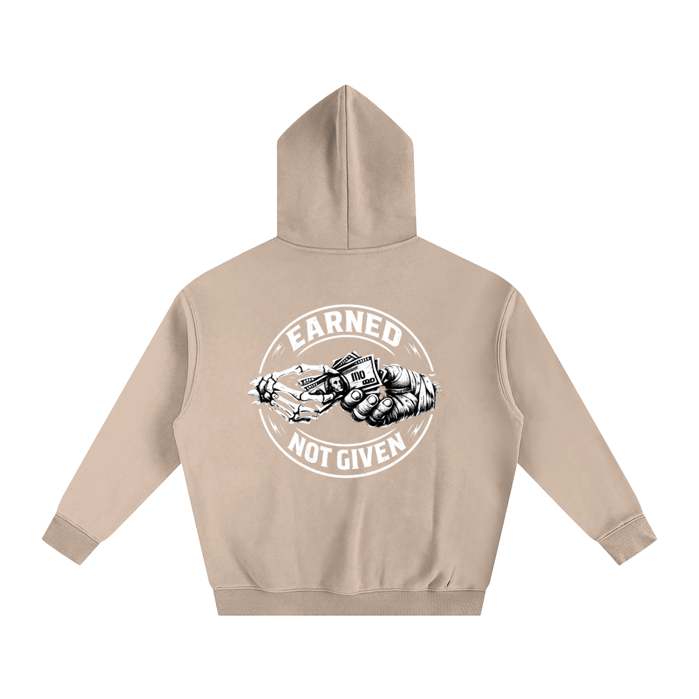 EARNED NOT GIVEN Hoodie – Durable Blue Collar Streetwear – Canadian Brand