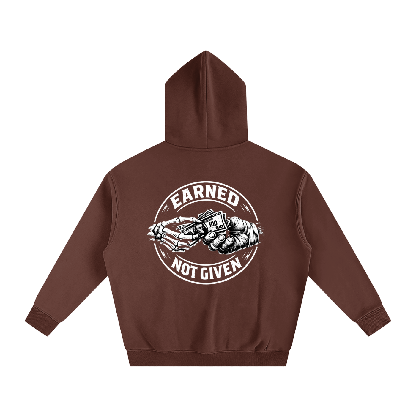 EARNED NOT GIVEN Hoodie – Durable Blue Collar Streetwear – Canadian Brand