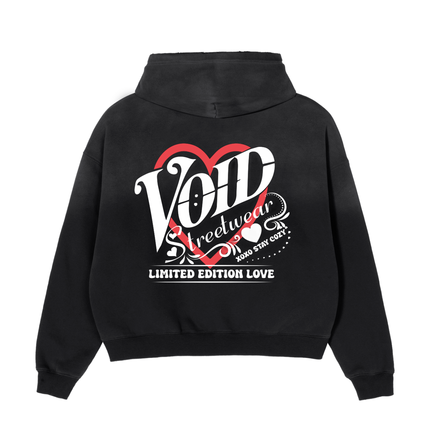 FRAYED LIMITED EDITION LOVE HOODIE <3