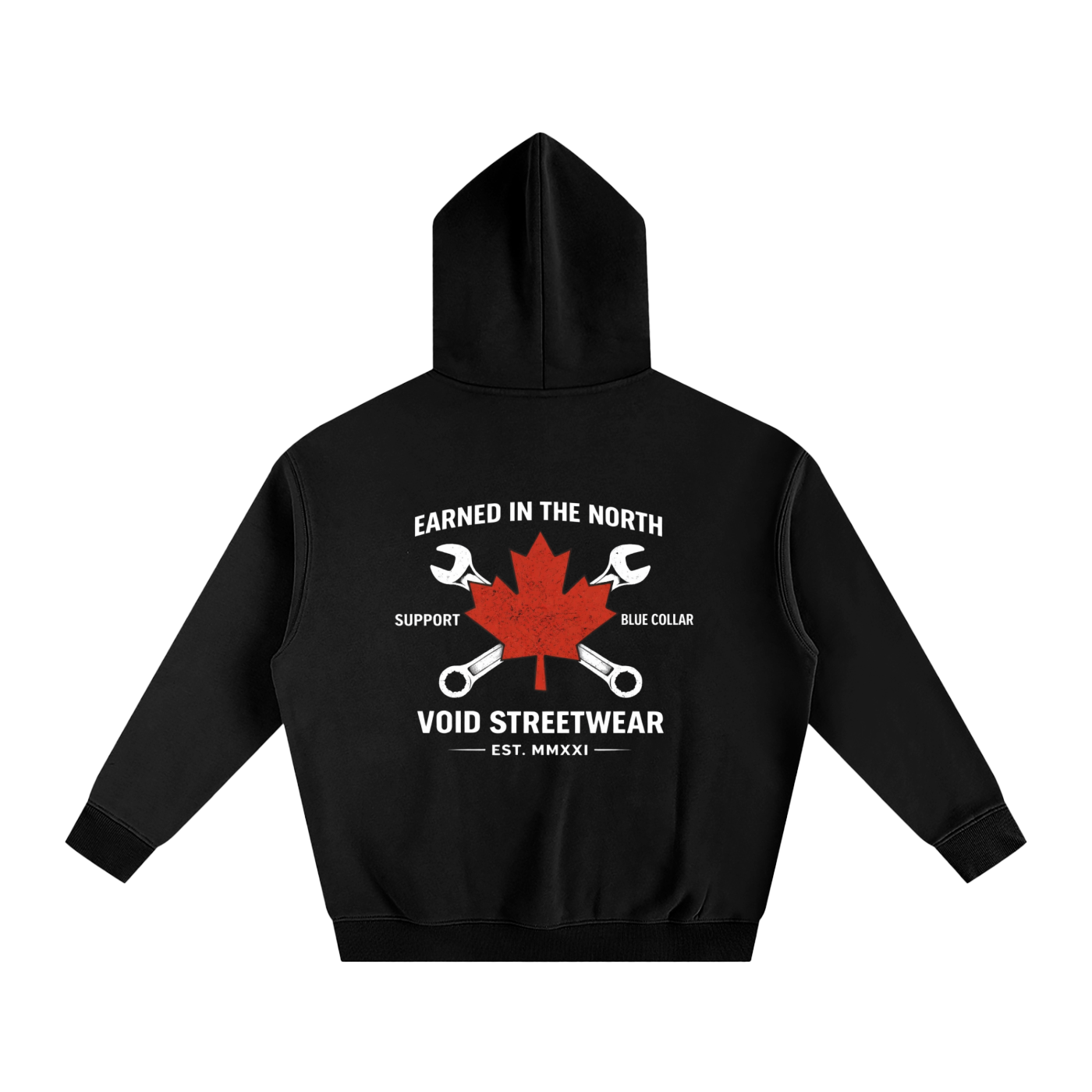 Canadian Crossed Wrenches Hoodie
