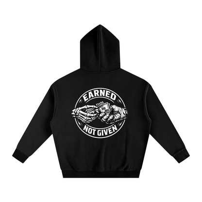 EARNED NOT GIVEN Hoodie – Durable Blue Collar Streetwear – Canadian Brand