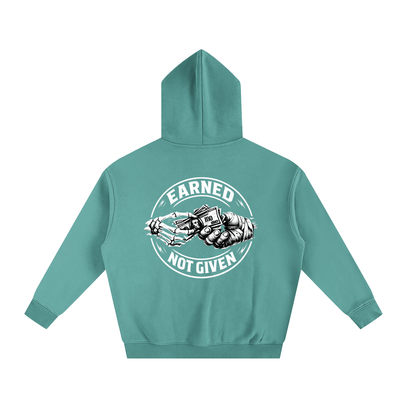 EARNED NOT GIVEN Hoodie – Durable Blue Collar Streetwear – Canadian Brand