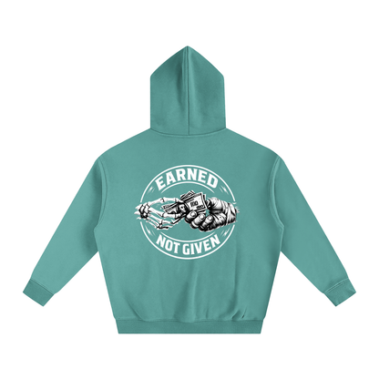 EARNED NOT GIVEN Hoodie – Durable Blue Collar Streetwear – Canadian Brand